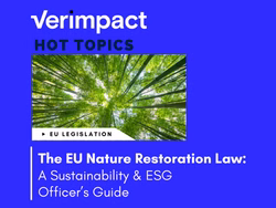 The EU Nature Restoration Law: A Sustainability and ESG Officer’s Guide