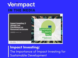 The Importance of Impact Investing for Sustainable Development