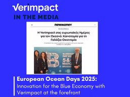 Verimpact at the European Ocean Days 2025: Innovation for the Blue Economy