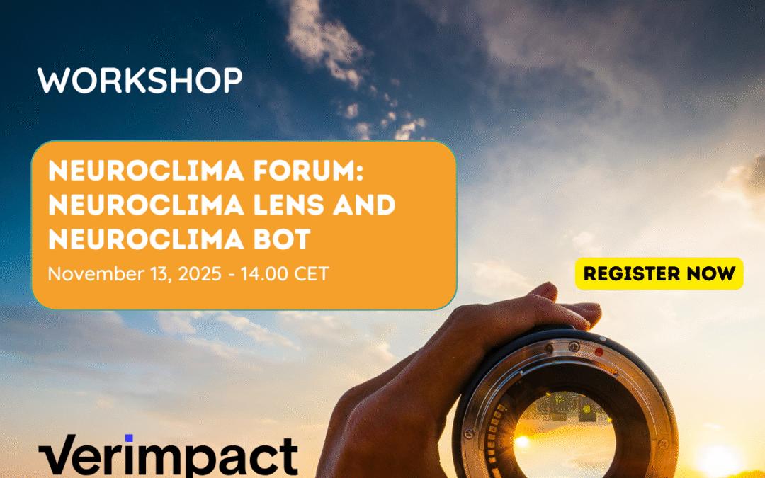 VERIMPACT Nov 13 2025 Neuroclima Forum Neuroclima Lens and BOT
