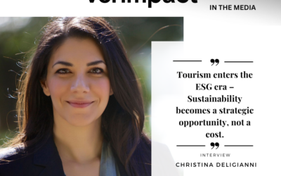 “Tourism enters the ESG era – Sustainability becomes a strategic opportunity, not a cost.”