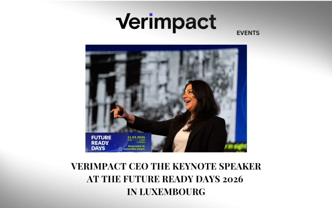 VERIMPACT CEO THE KEYNOTE SPEAKER AT THE FUTURE READY DAYS 2026 IN LUXEMBOURG