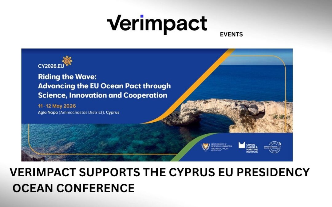 Verimpact supports the Cyprus EU Presidency Ocean Conference ”Riding the Wave: Advancing the EU Ocean Pact Through Science Innovation and Cooperation”